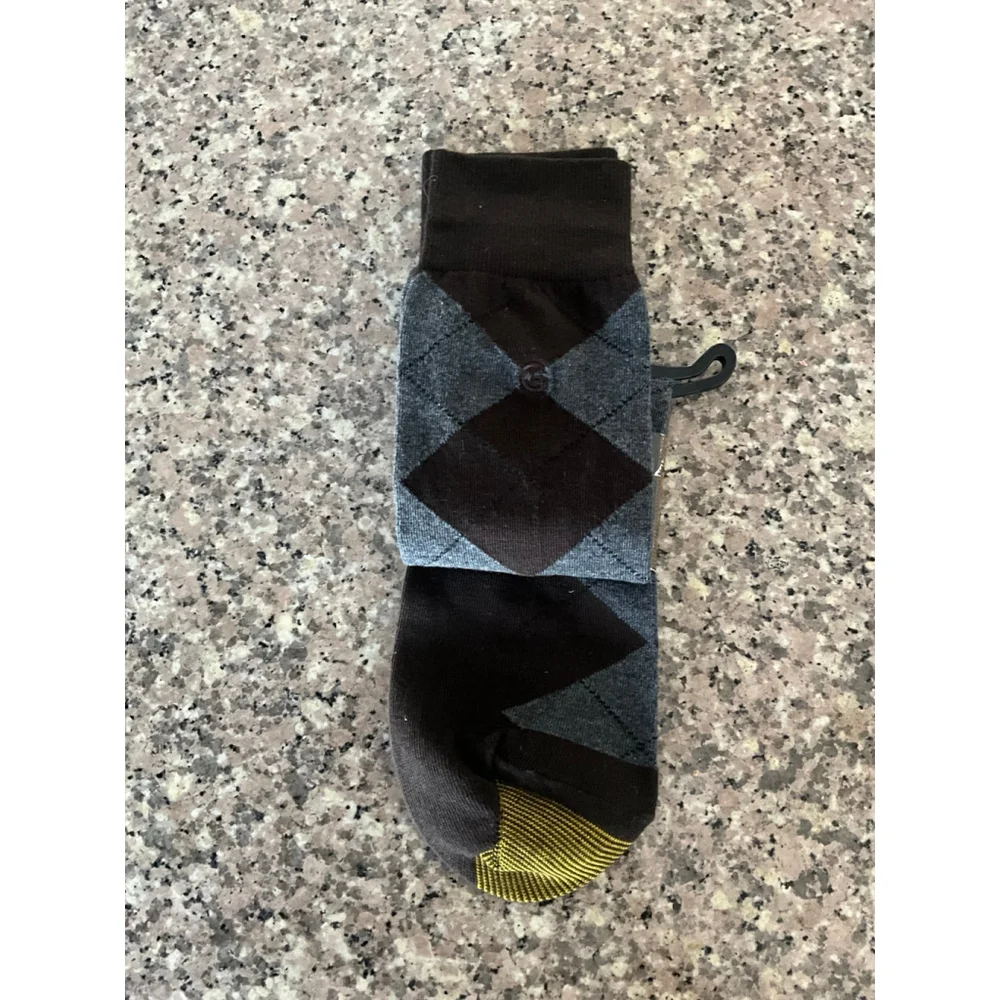 Gold Toe Men's Carlyle Argyle Crew Socks